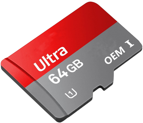 SD kártya, 64 GB.